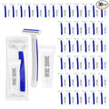Disposable Razors in Bulk,razors individually wrapped bulk,Twin Blade Razors with Clear Safety Cap and Shaving Cream, Razors For Homeless, Hotel,Air Bnb,Shelter/Homeless/Travel (30PCS)