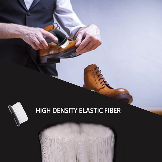 Electric Shoe Shine Kit, Sansent Electric Shoe Polisher Brush Shoe Shiner Dust Cleaner Portable Leather Care Kit for Shoes