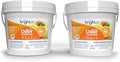 Bright Air 64 oz. Super Odor Eliminator, For Large Spaces, Mandarin Orange & Fresh Lemon, Case of 2, Odor Eliminator & Air Freshener, Natural Essential Oils, Lasts Up to 120 Days Each