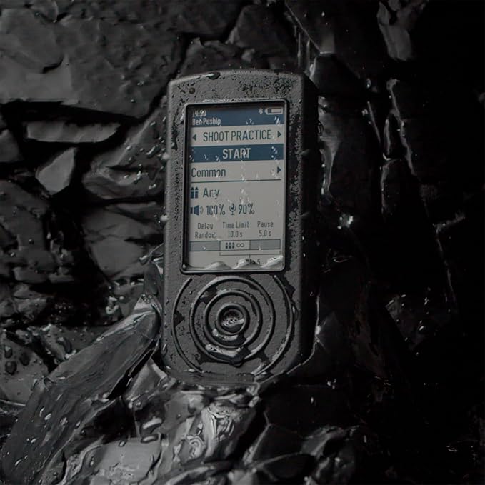 SG Timer 2 | Smart Shot Timer for Training & Dry Fire Practice, Water Resistant, Next-gen Sensor, Bluetooth & Free Mobile app with Extra Features.