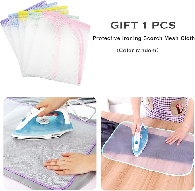 Ironing Mat,Thickened (32x55 inch) Ironing Blanket Ironing Pad | Double-Side Using Heat Resistant Pad Extra Extra Large Ironing Mat for Table Top,Countertop,Etc.