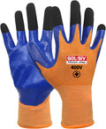 400V Electrical Glove for Men XL - Arc Resistant, Flame Retardant, Low Voltage Insulated Safety Electrician Gloves, Rubber Non Slip