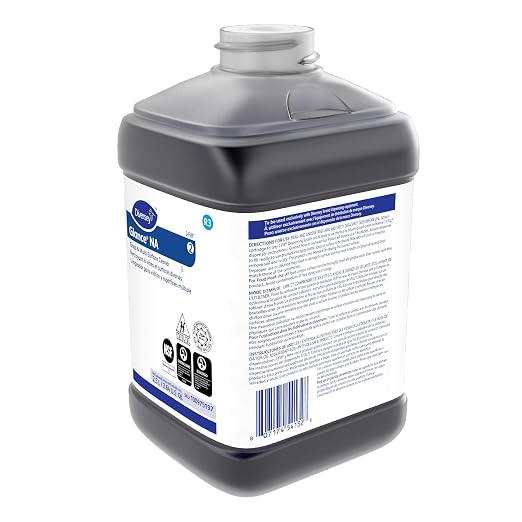 Diversey Glance NA Glass & Multi-Surface Cleaner, J-Fill, 2.5 L | Streak Free, Ammonia Free, Quick Drying, Glass Cleaner, Mirrors, Chrome, Stainless Steel, Multi-Purpose Cleaner