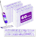 40 Pack Power Mop Pads Refills for Swiffer PowerMop Multi-Surface Mopping Pad Disposable Replacement Mop Refill Pads Compatible with Swiffer PowerMop,Safe on All Finished Floors.