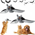 Flying Bat Dog Toy,Flying Bat Toy for Dogs & Cats，2PCS | Flapping Bat Toy with Chirping Engages Cats and Dogs,Mimics Real Flying Motion,Flapping Wings Interactive Pet Toy