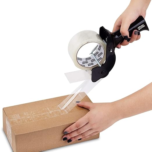 28 Rolls 2" X 110 Yards (330 ft) Clear Packing Shipping Storage Box Sealing Packaging Tape. Great Sealing Adhesive for Boxes, Shipping, Moving, Packaging, Office, Storage, Tape Gun Refills