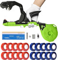 Suca Plant Tying Machine, Lightweight Plant Tying Tape Tool to Tie Up Vine Quickly, Tie Tapener Gun with Tapes and Staples Green