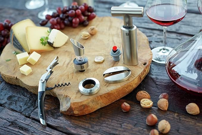 ZWILLING Sommelier 4-pc Wine Tool Set, 18/10 Stainless Steel