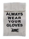 MAGID ARC Electrical Glove Bag, 1 Count (Pack Of 1) Electrician Gloves Prevent Shock Bag, Working Gloves Lineman Accessories (Beige)