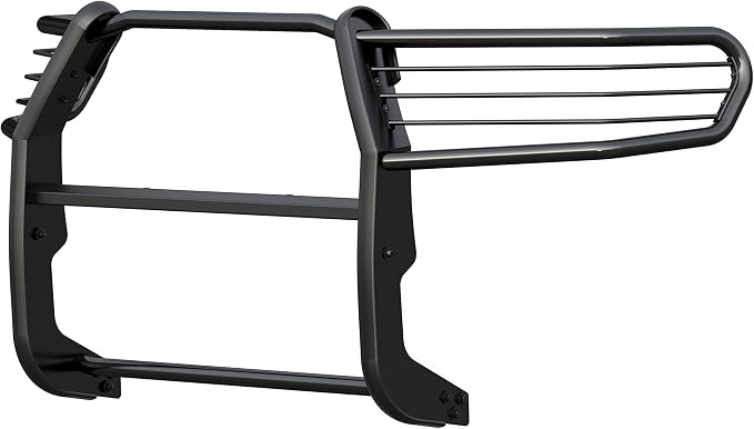 Black Horse Grille brush Bumper Guard Modular Black Compatible with 2016-2023 Toyota Tacoma-17A096402MA