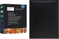 All Black Vacuum Sealer Bags 15" x 20", 5.5 Mil Precut Vacuum Seal Bags for Food Storage, Sous Vide, and Meal Prep, Heavy Duty Commercial Grade, 50 Count