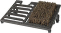 Boot Brush Scraper Outdoor, Heavy Duty Cast Iron Boot Scrubber and Shoe Cleaner with Stiff Bristles, Vintage Rustic Boot Scrapers with Brushes for Entryway, Porch, Garden, Garage