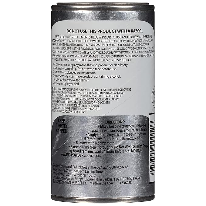 Magic Skin Conditioning Shaving Powder 4.5 oz (Pack of 4)