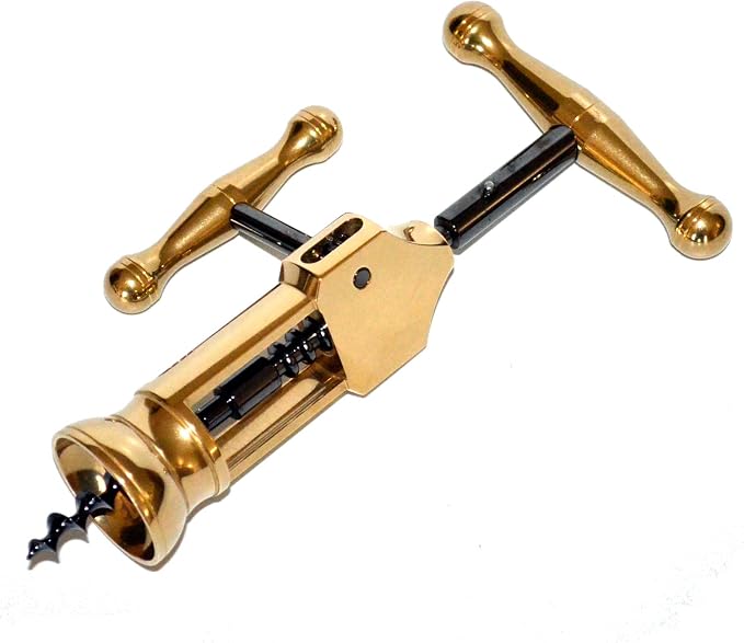 King Corkscrew Solid Brass