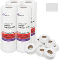 Perco White Price Marking Labels - 36,000 Blank Labels for Garvey 22-66/22-77/22-88 Two Line Pricing Gun with Ink Rolls Included - 36 Rolls, 4 Sleeves - Made in USA