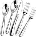 STILLOYE Heavy Duty Silverware Set for 8, 40 Piece Premium Stainless Steel Flatware Utensils Cutlery Set Including Steak Knife Fork and Spoon, Dishwasher Safe, Gift Package for Wedding Housewarming