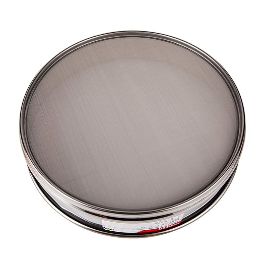 φ20×4.5cm 200 Mesh 304 Stainless Lab Sieves Economy Test Sieve 304 Stainless Steel Wire Cloth（0.074mm）