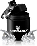Eargasm Smaller Ears Transparent Clear Earplugs for Concerts, Festivals, Musicians, Night-Life, Motorcycle Hearing Protection - Reusable Ear Plugs for Small Ear Canals, Noise Reduction up to 21 dB