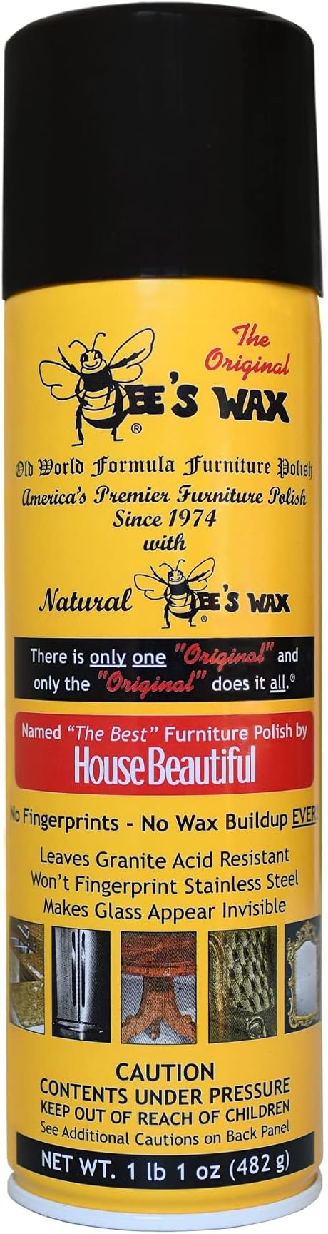 The Original Bee's Wax Old World Formula Furniture Polish - 3 Pack