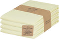 Urban Villa Kitchen Towels Cotton Dish Towels 27”x27” (Set of 4) Ivory