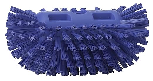 Vikan 70378 Brush,Tank,Stiff,5.5",PP/PBT,Purple