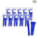 Disposable Razor Shaving Cream Set, Individually Wrapped Manual Twin Blade Shaving Razors in Bulk with Mini Smooth Shaving Cream Toiletries for Hotel Charity Camping Travel Homeless 0.34oz (10 Pack)