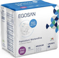 Egosan Maxi Incontinence Disposable Adult Diaper Brief Maximum Absorbency and Adjustable Tabs for Men and Women (Medium 15-Count)