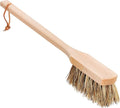 Redecker Wheel Brush, Extra-Long Handle, Scrub Boots/Shoes and Car Tires, Beechwood and Durable Union Fiber, 17-3/4 Inches, Made in Germany