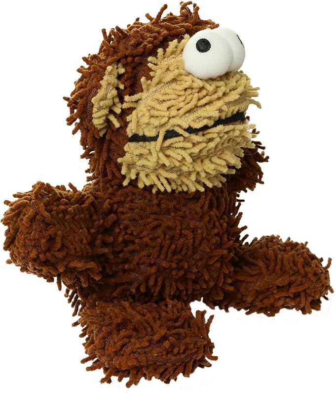 MIGHTY® 2 Pack Microfiber Medium Monkey Dog Toys | Ultra Durable Plush Toy with Multiple Layers & Reinforced Seams , Washable and Floats , Mighty® Construction