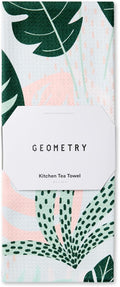 GEOMETRY Kitchen Tea Towels - Quick Dry Microfiber Dish Towels for Kitchen Diedre, 18" x 30" 1 Pack