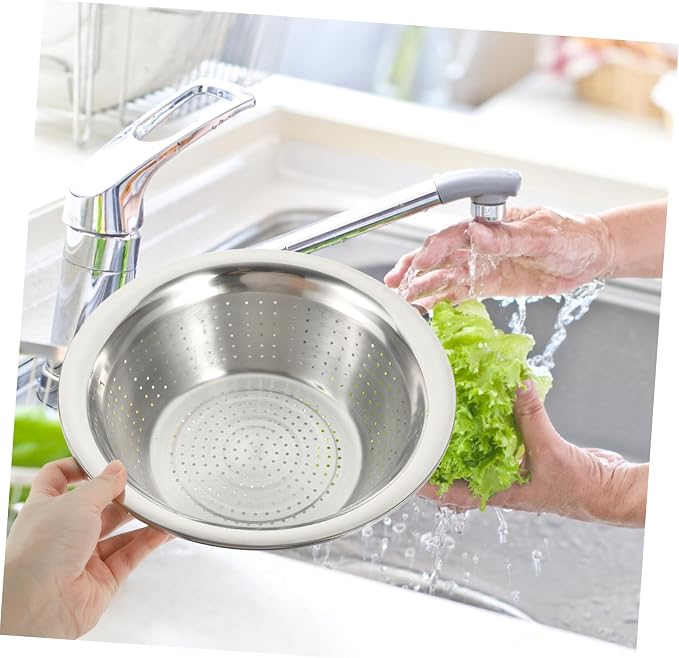3pcs Stainless Steel Grater Basin Slicer Colander Cutter Dicer Cheese Slicer Vegetable Peeler Fruit Kitchen Tools