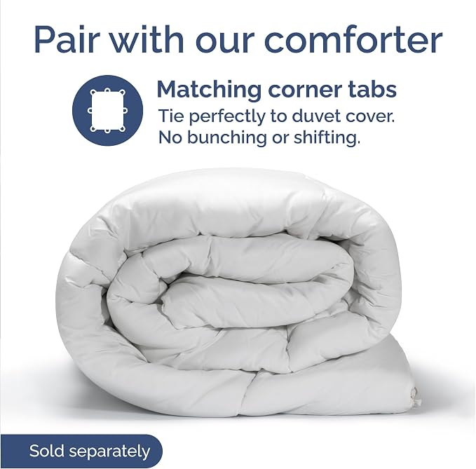Duvet Cover Cal King Size Set - Extra Soft Cal King Duvet Cover 104" x 98" with 2 Pillow Shams for Women, Men, Kids & Teens - Comfy, Breathable, Hotel Luxury w/ Zipper Closures & Ties (Heathered Blue)