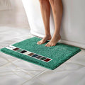 Muddy Mat Chenille Bathroom Rugs Quick Dry Microfiber Mats Non Slip Washable, Extra Thick, Soft and Highly Absorbent Bath Mats for Bathroom, Kitchen, and Shower Floor - Seafoam Green Medium 30"X19"