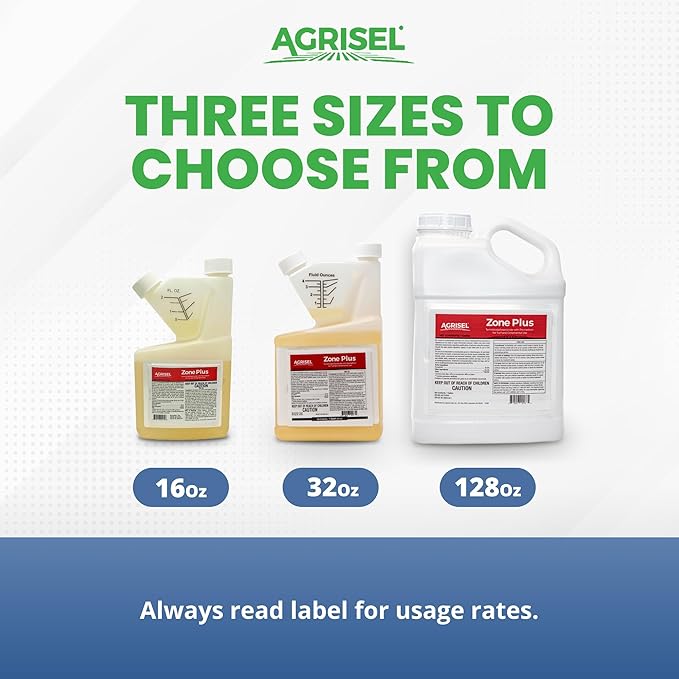 Agrisel Zone Plus Insect & Pest Control, Broad Spectrum, for Indoor & Outdoor, Effective Against 100 Pests, Eco-Friendly, 16 Ounce