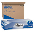 Kimtech 34705 Kimwipes Delicate Task Wipers, 2-Ply, 11 4/5 x 11 4/5, 120 per Box (Case of 15 Boxes),White