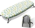 SheeChung Small Ironing Board 12"x32",Foldable Tabletop Ironing Board | Cotton Cover and Heat Resistant Pad,Portable, Non-Slip Feet,Compact,Space Saving,Fits for Home Laundry Sewing Room Dorm