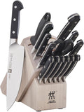 ZWILLING Pro 16-pc Knife Block Set - White