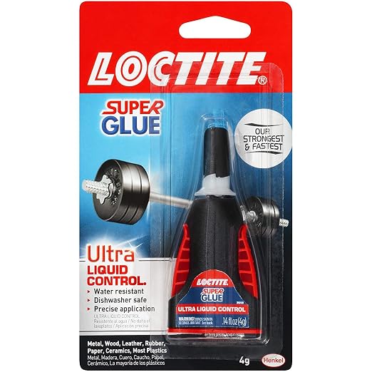 Loctite Super Glue Liquid Control 4gm Clear Ethyl Cyanoacrylate
