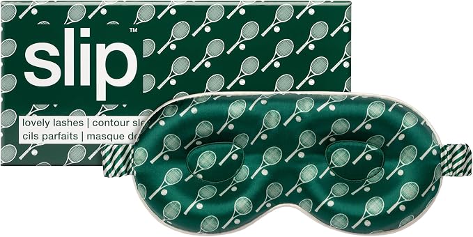slip Pure Silk Contour Sleep Mask: Protect Your Delicate Lashes with Our Innovative, Lash-Friendly Design. Beauty Sleep with Slipsilk™ Comfort, 1 Contour Mask, Sleep & Leisure Club