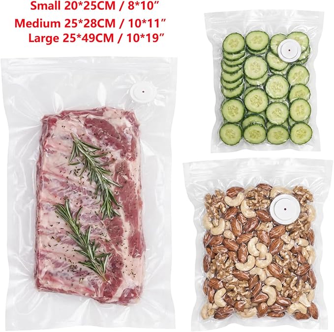 Handheld Vacuum Sealer for Food Powerful Vacuum Sealer Machine,Seal Meal Saver,Portable Food Sealer (Sealer + 20 Reusable Vacuum Bags)