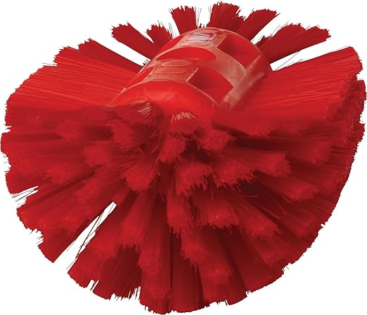 Vikan 70394 Brush,Tank,Medium,5.5",PP/PBT,Red