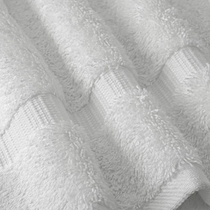 Chakir Turkish Linens | Hotel & Spa Quality 100% Cotton Premium Turkish Towels | Soft & Absorbent (12-Piece Washcloths, White)