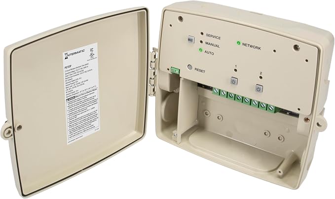 Intermatic PE723P 7-Day Electronic Wi-Fi Pool Timer – 2-Circuit, 120–277V Auto-Voltage, Type 3R Outdoor Plastic Enclosure, 30A Load Capacity for Pumps, Lights, and Spa Equipment