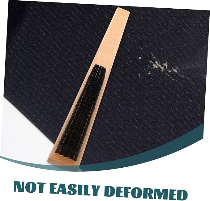BESPORTBLE 5pcs Clothing Bristles Cleaning Brush Wood Handle Gentle Lint Removal Tool for Coats and Blankets Practical Laundry Essential for Home Use