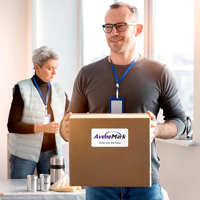 5000 Labels (500 Sheets) - 2" x 4" Shipping Address Labels - 10-Up Mailing Stickers for Laser/Inkjet Printers - 8.5" x 11" White Printer Labels - Multipurpose Address Papers