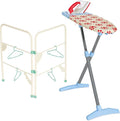 Casdon Ironing Set | Toy Ironing Board and Iron for Children Aged 3+ | Folding Clothes Airer and Hangers Included!
