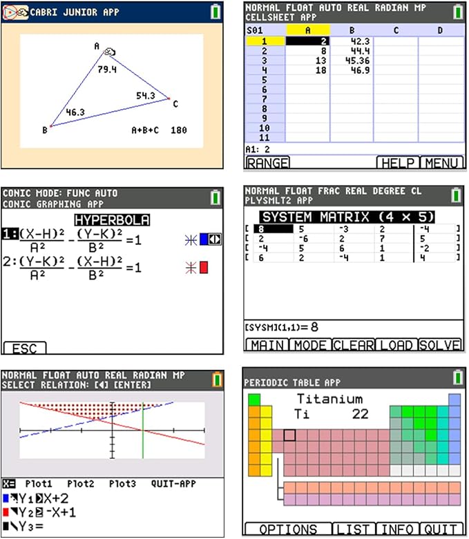 Texas Instruments TI-84 Plus CE Graphing Calculator, Black | Color Screen, Built-in Apps, Included Software, Test-Permitted, for Math, Science and Finance | Signature Series Gift Bundle