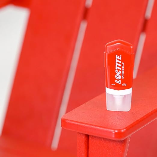Loctite Extreme Glue, Clear, 1.62 fl oz Tube, 6 Pack - Strong All Purpose Glue for Wood, Metal, Leather, Crafts & Repair, Pastic, & More