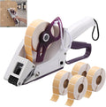 Label Applicator, Target Pasters Gun with 2 Rolls Target Pasters | Manual Applicator Target Paster Gun Hand Held Portable Sticker Labeler for Retail Store Warehouse Targets Repair Yh-30