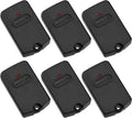 Kingdder 6 Pcs Gate Opener Remote Compatible with Mighty Mule RB741 Gate Control Remote Works Compatible with GTO RB741/FM135 Transmitter Control Single Button Garage Door Controller Replacement